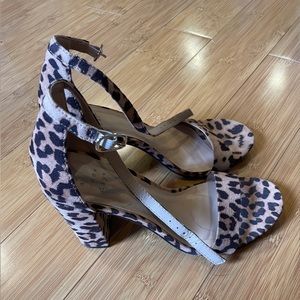 Cheetah print heels